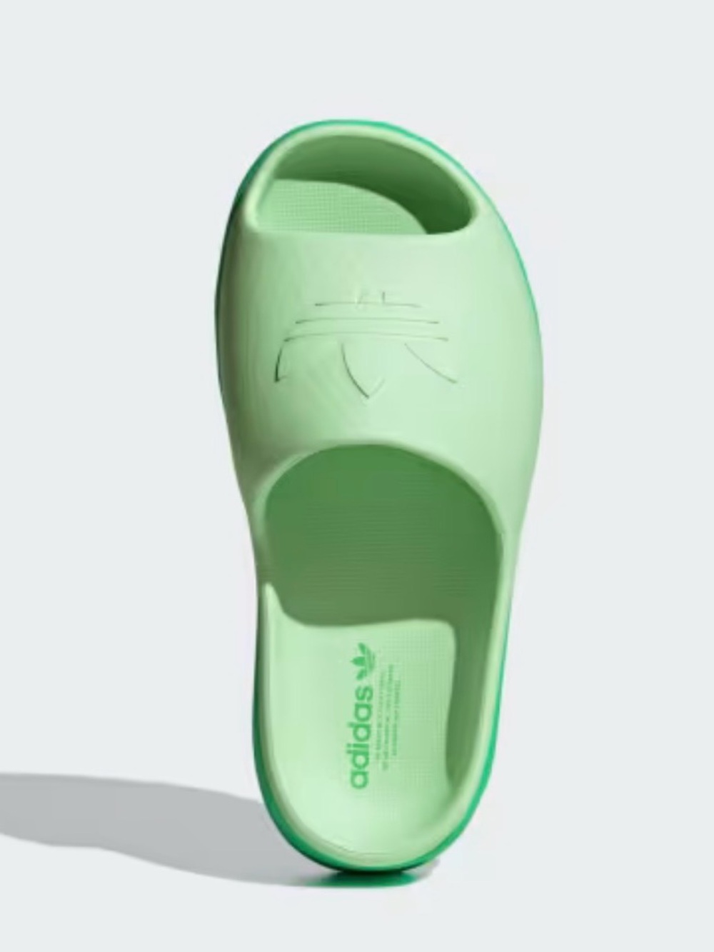 Adidas Adifoam
"Stan" Platform Slide Sandals 10 
Shoes Mint Green